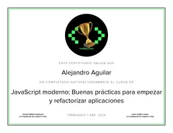 Certificado de Javascript moderno