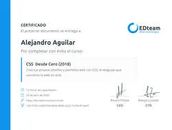 Certificado de CSS desde cero